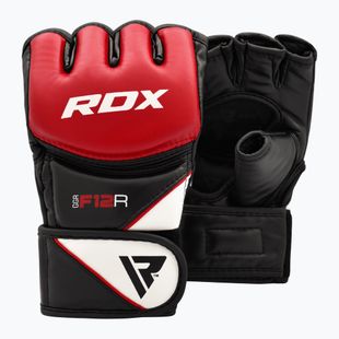 Rękawice grapplingowe RDX Glove New Model GGRF-12R-S red