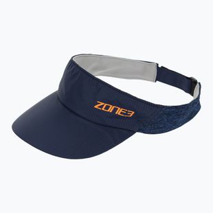 Daszek do biegania ZONE3 Lightweight Race Visor navy/blue marl/reflective silver