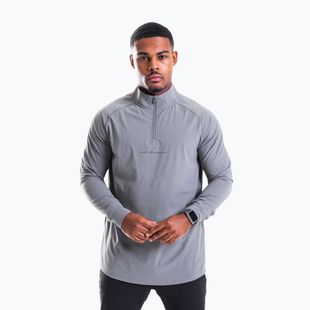 Bluza treningowa męska Built For Athletes 1/4 Zip Pullover concrete