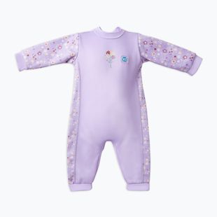 Pianka do pływania dziecięca Splash About Warm In One 2 mm lilac spring