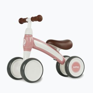 Rowerek biegowy Qplay Cutey Retro pink
