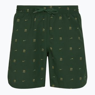 Szorty kąpielowe męskie Nike Luxe Letter 7" Volley fir