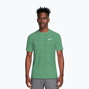 Koszulka do pływania męska Nike Heather Hydroguard malachite