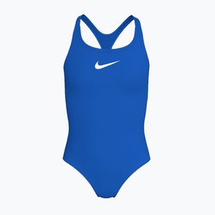Strój pływacki jednoczęściowy dziecięcy Nike Essential Racerback blue crystal