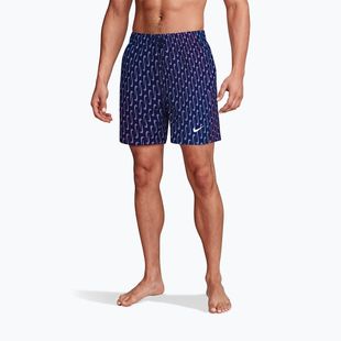 Szorty kąpielowe męskie Nike Breaker Swoosh 5" Volley midnight navy