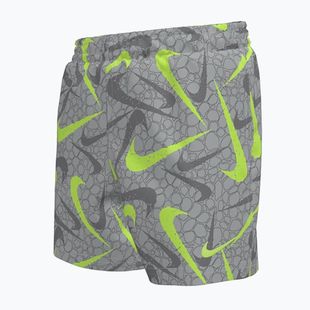 Szorty kąpielowe dziecięce Nike Breaker Pebble 4" Volley wolf grey