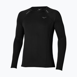 Longsleeve do biegania męski Mizuno Active Dryaeroflow black