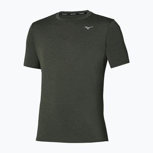 Koszulka do biegania męska Mizuno Core Impulse Short Sleeve Tee forest night