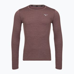 Longsleeve do biegania męski Mizuno Core Impulse Long Sleeve Tee pepper corn