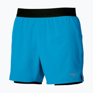Spodenki do biegania męskie Mizuno Core 5.5 Inches 2In1 blue jewel