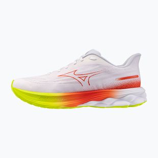 Buty do biegania męskie Mizuno Wave Skyrise 7 white/orange/evening primrose