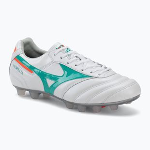 Buty piłkarskie Mizuno Morelia II Japan FG white/arcadia/lava orange