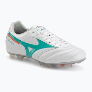Buty piłkarskie Mizuno Morelia II Elite FG white/arcadia/lava orange