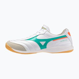 Buty piłkarskie Mizuno Morelia Sala Elite IN white/arcadia/lava orange