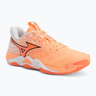 Buty do siatkówki Mizuno Wave Momentum Elite flamingo coral/lava orange/white