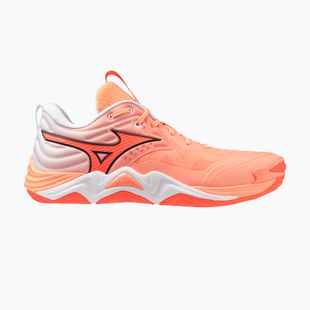 Buty do siatkówki Mizuno Wave Momentum Elite flamingo coral/lava orange/white