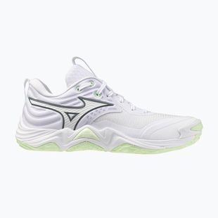 Buty do siatkówki damskie Mizuno Wave Momentum Elite white/balsam green/ambrosia