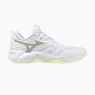 Buty do siatkówki damskie Mizuno Wave Momentum Pro white/aqua gray/ambrosia