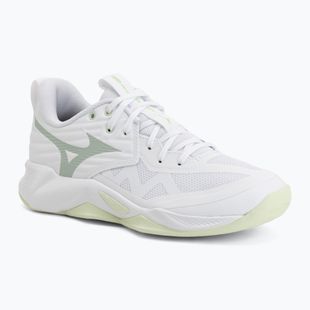 Buty do siatkówki damskie Mizuno Wave Momentum Pro white/aqua gray/ambrosia
