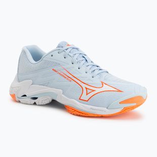 Buty do siatkówki damskie Mizuno Wave Lightning Elite blue finch/white/lava orange