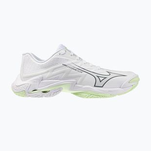 Buty do siatkówki damskie Mizuno Wave Lightning Elite white/balsam green/ambrosia