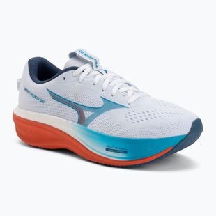 Buty do biegania męskie Mizuno Wave Rider 30 white/blue jewel/orange
