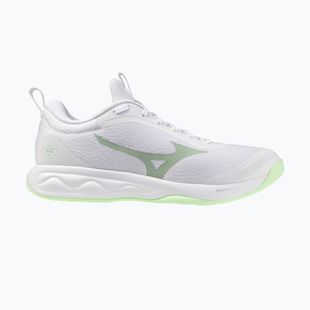 Buty do siatkówki damskie Mizuno Wave Luminous Pro white/aqua gray/ambrosia