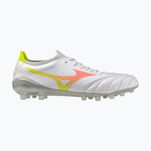 Buty piłkarskie Mizuno Morelia Neo V β Pro AG white/lava orange/evening primrose