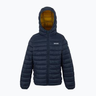 Kurtka dziecięca REGATTA Hooded Marizion navy/gold flake