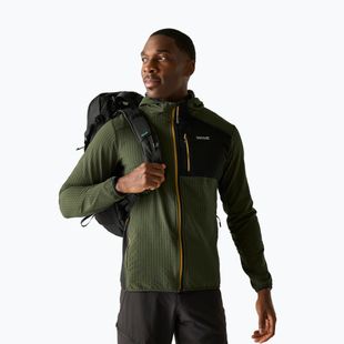 Bluza polarowa męska REGATTA Alven dark khaki/black