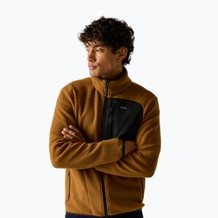 Bluza polarowa męska REGATTA Frankie Borg rich tan/black