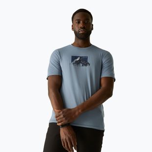 Koszulka trekkingowa męska REGATTA Fingal Stretch dusky blue