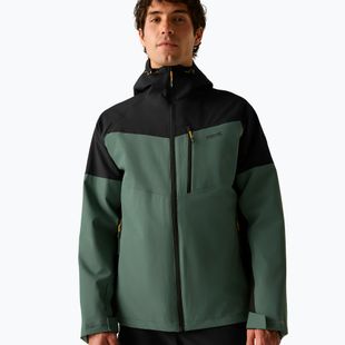 Kurtka 3w1 męska REGATTA Wentwood 3in1 dark forest green/black