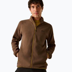 Bluza polarowa męska Regatta Hadfield ground coffee