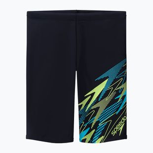 Jammery kąpielowe męskie Speedo Medley Logo Jammer anthracite/hyper teal