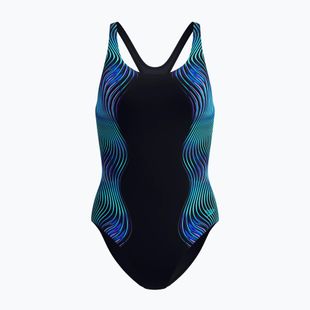 Strój pływacki jednoczęściowy damski Speedo Print Medalist anthracite