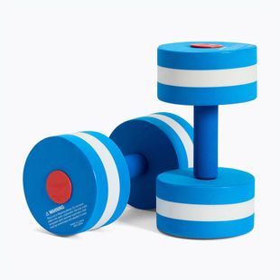 Hantle do aqua aerobiku Speedo Aquatic Fitness Dumbbell 2 pack Speedo Blue/White
