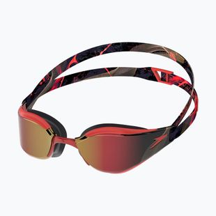 Okulary do pływania Speedo Fastskin Hyper Elite Mirror autumn red/smoke/crimson royal