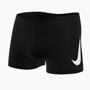Bokserki kąpielowe chłopięce Nike Logo Graphic Square Leg black