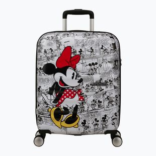 Walizka podróżna American Tourister Disney Wavebreaker 36 l minnie comics white