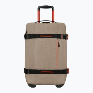 Walizka podróżna American Tourister Urban Track Duffle With Wheels 55 l beige/orange