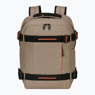 Plecak miejski American Tourister Urban Track Laptop BP Coated 15,6" 29 l beige/orange