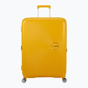 Walizka podróżna American Tourister Soundbox 82 130 l golden yellow