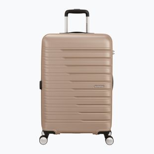Walizka podróżna American Tourister Flashline Spinner 67 75 l ivory gold