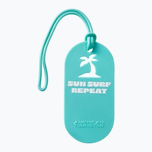 Zawieszka do bagażu American Tourister Luggage Tag Fun 2 szt. sun surf repeat