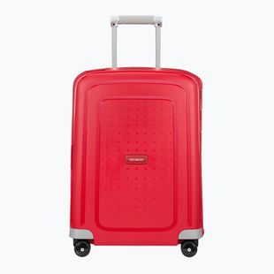 Walizka podróżna Samsonite S'cure Spinner 34 l crimson red