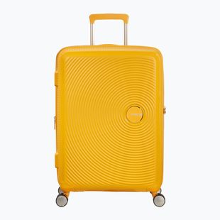 Walizka podróżna American Tourister Soundbox 81 l golden yellow
