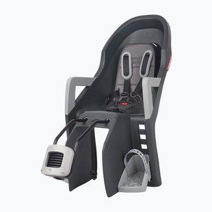 Fotelik rowerowy Polisport Guppy Maxi+ FF dark grey/silver