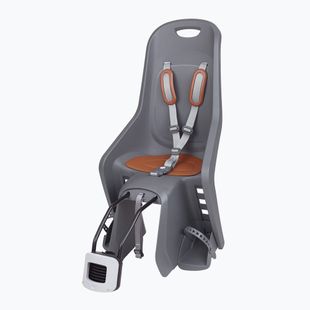Fotelik rowerowy Polisport Bubbly Maxi Plus FF charcoal grey/brown
