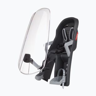 Fotelik rowerowy Polisport Guppy Mini+ FHT dark grey/silver